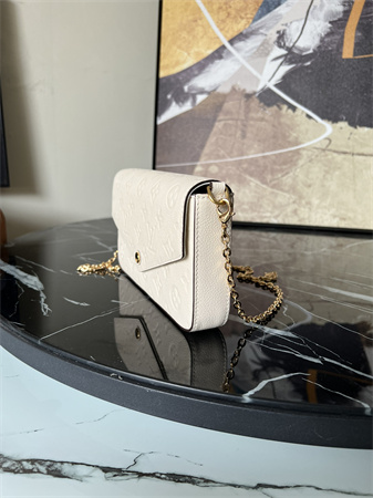 L.V Felicie Pochette Monogram Emprenite Cream M64064
