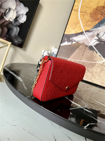 L.V Felicie Pochette Monogram Emprenite Red M64065