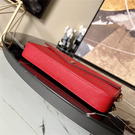 L.V Felicie Pochette Monogram Emprenite Red M64065
