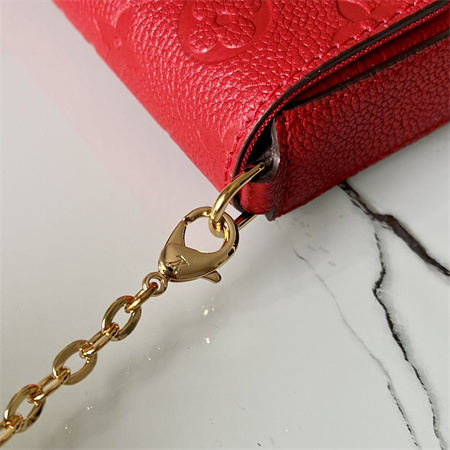 L.V Felicie Pochette Monogram Emprenite Red M64065