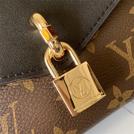 L.V Padlock On Strap Monogram Canvas Black M80559