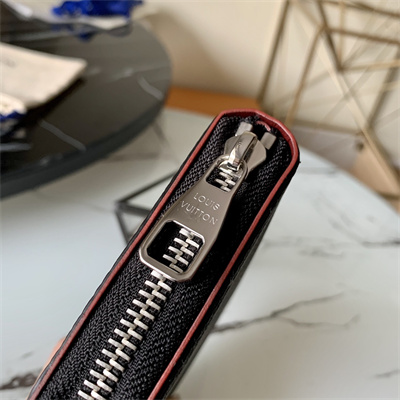 L.V Zippy Wallet Vertical Damier Graphite Canvas N63254