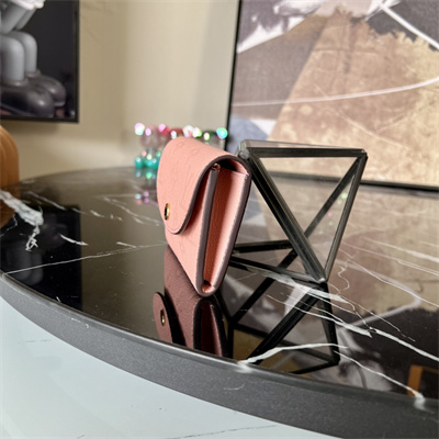 L.V Rosalie Coin Purse Monogram Empreinte Rose Poudré Pink M81520