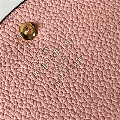 L.V Rosalie Coin Purse Monogram Empreinte Rose Poudré Pink M81520