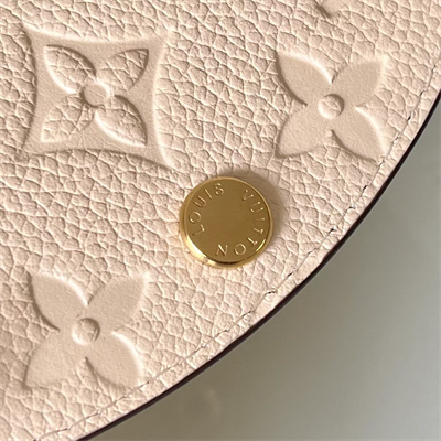 L.V Rosalie Coin Purse Monogram Empreinte Cream M81520