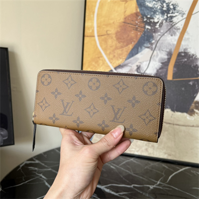 LV Clémence Wallet Monogram Reverse Canvas M82336