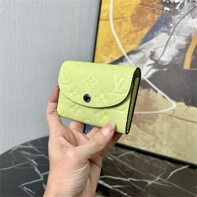 L.V Rosalie Coin Purse Monogram Empreinte Green M82392