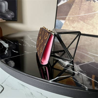 L.V Lisa Wallet Monogram Canvas Lollipop Pink M82383