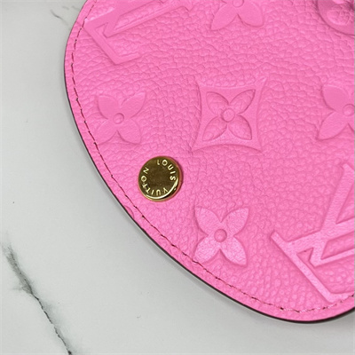 L.V Rosalie Coin Purse Monogram Empreinte Fuchsia M82485