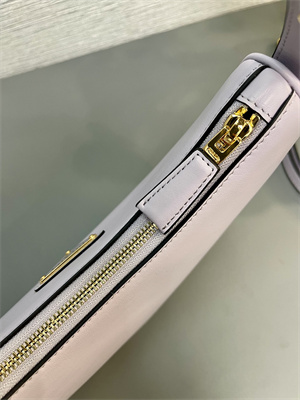 Pra*a arqué leather shoulder bag lilac color 1bc194