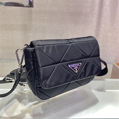 Pra*a re-nylon shoulder bag black 1bd292