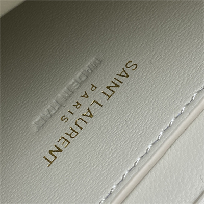 y.s.l mini voltaire in box Sa**t Lau*nt white color