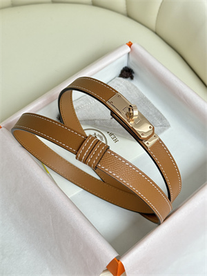 H**mes kelly 18 belt epsom leather rose gold hardware gold