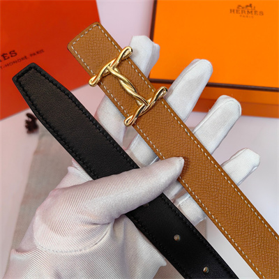 H**mes h torsade belt buckle & H**mes sur mer reversible empsom leather strap gold hardware strap 25mm brown/black