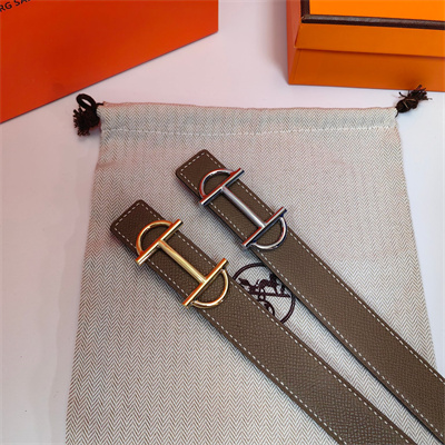 H**mes gamma belt buckle & herm??s sur mer reversible epsom leather strap gold hardware strap 25mm etoupe/black