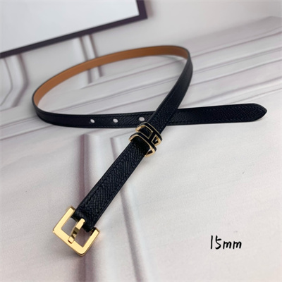 H**mes pop h 15 belt empsom leather black/brown