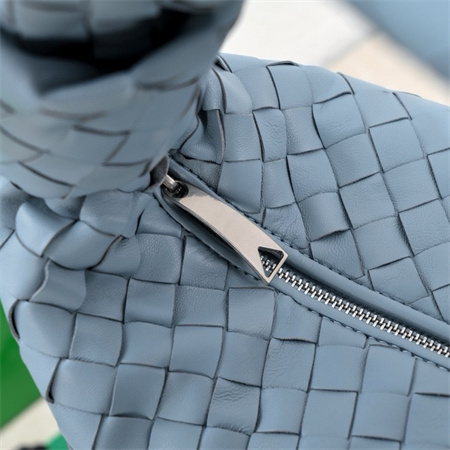 BV Small Jodie In Lambskin Leather Cloud Blue Color