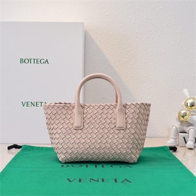 BV Mini Cabat Tote Bag In Lambskin