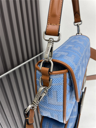 Fen.di Baguette FF Canvas Bag