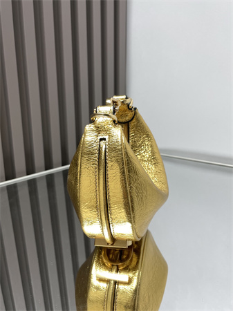 F**digraphy nano leather bag gold