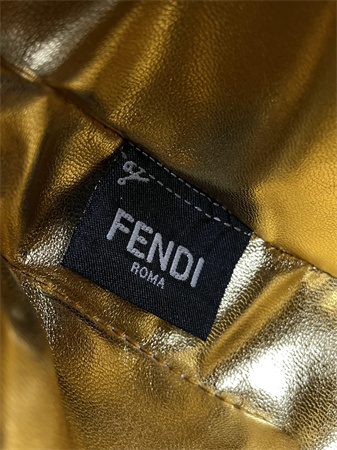 F**digraphy nano leather bag dove grey