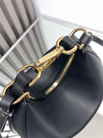 F**digraphy mini leather bag black