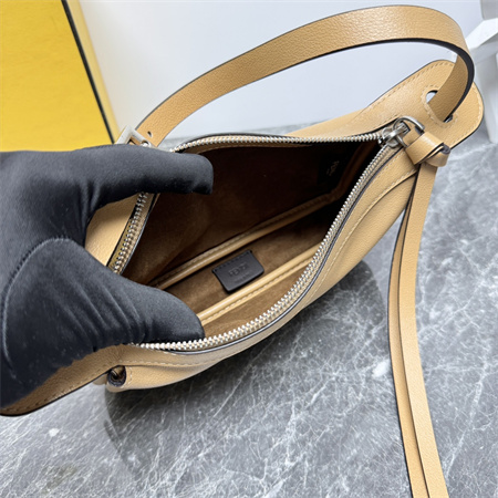 F**di simply mini calfskin bgg brown color