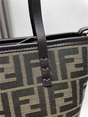 F**di roll mini tote bag ff jacquard