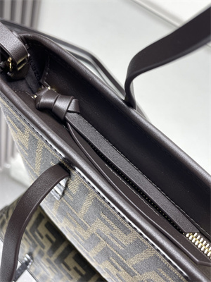 F**di roll mini tote bag ff jacquard