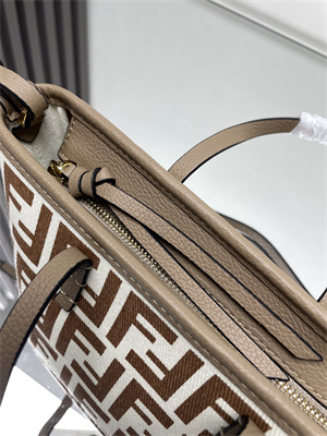 F**di roll mini tote bag ff jacquard