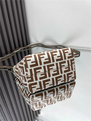 F**di roll mini tote bag ff jacquard