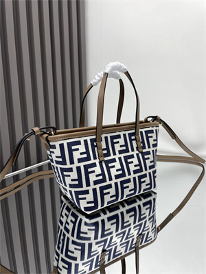 F**di roll mini tote bag ff jacquard