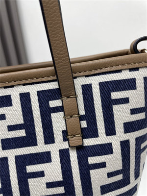 F**di roll mini tote bag ff jacquard