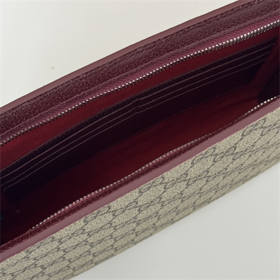 gu.cci pouch with gg details S*p*e canvas 768255