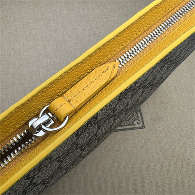 gu.cci pouch with gg details S*p*e canvas 768255