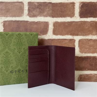 gu.cci gg passport case with bordeaux interior S*p*e canvas 795229