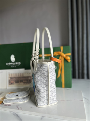 Go*ard anjou mini bag chevroches calfskin & Go*ardine canvas