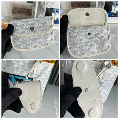 Go*ard anjou mini bag chevroches calfskin & Go*ardine canvas