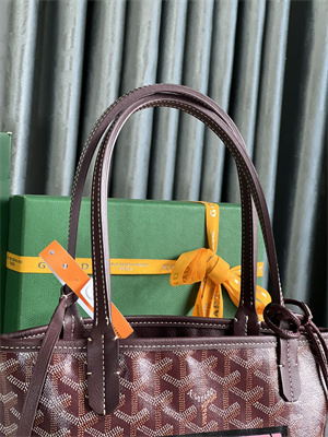 Go*ard anjou mini bag chevroches calfskin & Go*ardine canvas