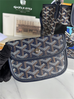 Go*ard anjou mini bag chevroches calfskin & Go*ardine canvas