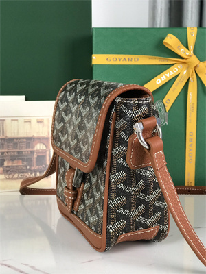 Go*ard grand bleu pm shoulder bag Go*ardine canvas & calfskin