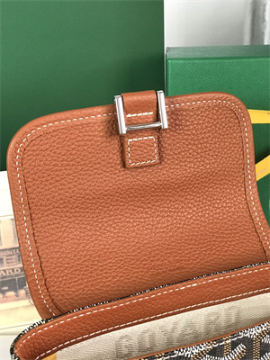 Go*ard grand bleu pm shoulder bag Go*ardine canvas & calfskin