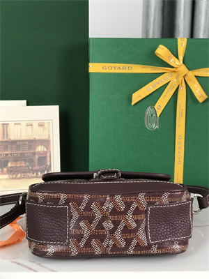 Go*ard grand bleu pm shoulder bag Go*ardine canvas & calfskin