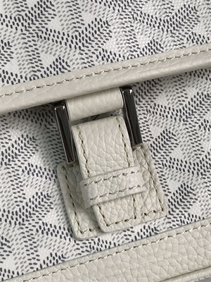 Go*ard grand bleu pm shoulder bag Go*ardine canvas & calfskin