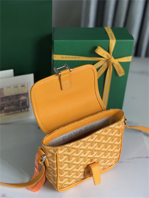 Go*ard grand bleu pm shoulder bag Go*ardine canvas & calfskin