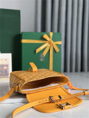 Go*ard grand bleu pm shoulder bag Go*ardine canvas & calfskin