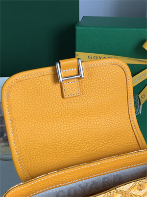 Go*ard grand bleu pm shoulder bag Go*ardine canvas & calfskin