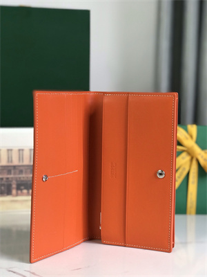 Go*ard richelieu wallet Go*ardine canvas & vauzelles calfskin