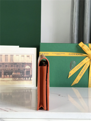 Go*ard richelieu wallet Go*ardine canvas & vauzelles calfskin