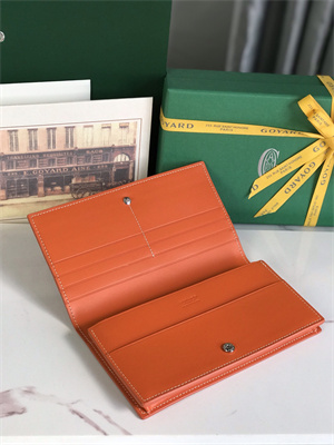 Go*ard richelieu wallet Go*ardine canvas & vauzelles calfskin